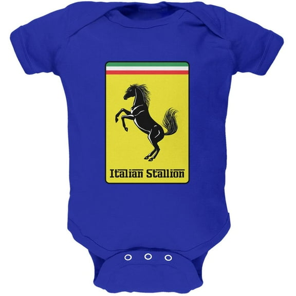 Italian Stallion Royal Soft Baby One Piece - 9-12 months