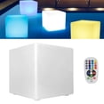 thumbnail image 3 of Rechargeable Square Stool Light, 16 Light Colors LED Square Stool, LED Cube Light for a Bedroom, Living Room, Office, 3 of 32