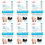 Sea-Band Acupressure Bands for Nausea(Pack of 6)