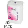 thumbnail image 3 of Swisspers Premium Cotton Facial Cleansing Pads, Disposable Washcloth (Pack of 6), 3 of 9