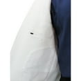 thumbnail image 4 of Sharp Hand Tailored Men 2B Dress Blazer w/1 Pair of Socks, Size 36S-62L - White 46S, 4 of 4