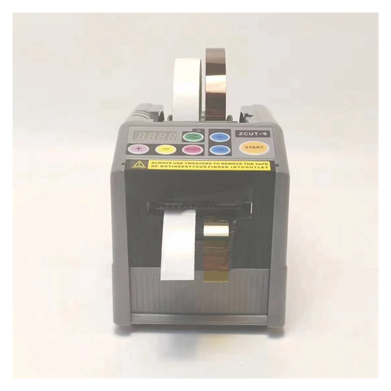 Ribbon Cutting Machine, Tape Cutter 6-60Mm Width Automatic Tape Dispenser Machine, Multipurpose Electric Easy Install