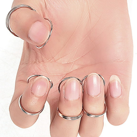 MLINS 8 Pcs Finger Guitar Pick Guitar Supplies Guitar Playing Accessories 3X2.5X0.3CM