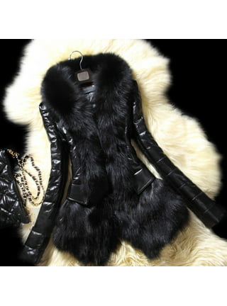 REED Women's Genuine Mink Fur Bomber Jacket -100% Real Fur - Imported
