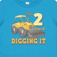 thumbnail image 4 of Inktastic I'm 2 and Digging It Bulldozer Boys or Girls Baby T-Shirt, 4 of 5