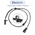 thumbnail image 3 of Sensor de velocidad de rueda ABS para automóvil, lado delantero izquierdo No.30682479 para Volvo XC90 Mk1 2002-2015, 3 of 6