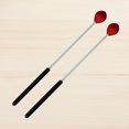 thumbnail image 4 of 1 par de baquetas de instrumentos de percusión de bajo con mango de arce, baquetas de Marimba, 4 of 8
