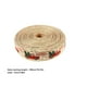 thumbnail image 5 of Advancent 1 rollo de cinta navideña de lino para fiesta, decoración de árbol de Navidad, regalos impresos brillantes, embalaje DIY, banda Kits de decoración para fiestas Rosado, 5 of 6