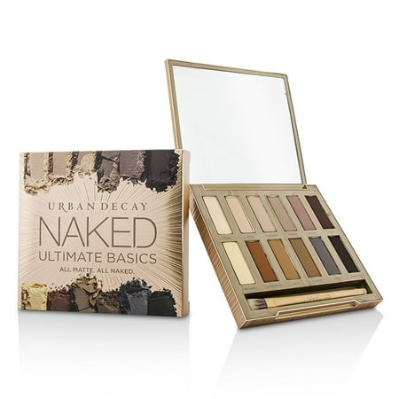Urban Decay - Naked Ultimate Basics Eyeshadow Palette: 12x Eyeshadow, 1x Doubled Ended Blending and Smudger Brush