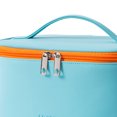 thumbnail image 4 of Bolsa De Cosméticos De Mano Bolsa De Cosméticos De Viaje Portátil De Gran Capacidad Almacenamiento Multifuncional De Moda Bolsa De Almacenamiento De Cosméticos Impermeable Con Estilo(azul claro), 4 of 4