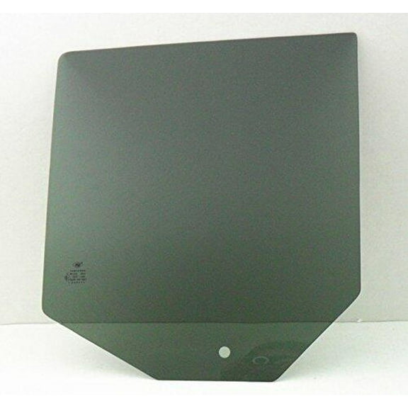 Driver Left Side Rear Door Window Door Glass Compatible with Jeep Patriot 2007-2017 Models