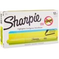 thumbnail image 1 of wqlpp-Pocket Highlighters, Narrow Chisel Tip, Yellow, 12 Count, 1 of 4
