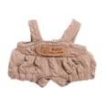 thumbnail image 3 of Pelele, Mini Ropa para Muñeca, Ropa, Vestir, Lindos Pantalones para Muñeca, Trajes, Ropa para Muñeca para Niña, Muñeco Colgante para Niños, Regalo Par marrón, 3 of 8