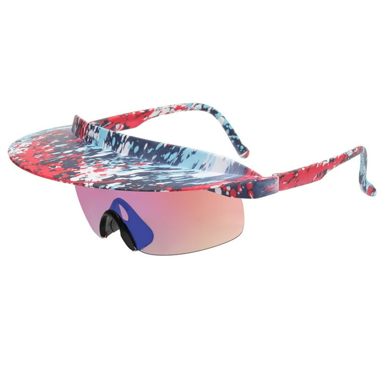 AOOOWER Sunglasses With Visor Attached Visor Shade Sunglass