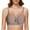 Grey, variant on Non Wired Bra Women's Padded Full Cup Bra Without Underwire With Padding Seamless Bustier Bralette Breathable Soft Pack of Bras Womens Bras Push up Front Closure Women Wireless Bra Maternity Bra