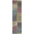 thumbnail image 2 of Addison Rugs Chantille Indoor/Outdoor Transitional Squares Beige Washable Runner Rug, 2'3" x 7'6", 2 of 6