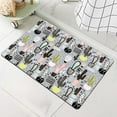 thumbnail image 2 of Earth Bath Mat,Abstract Cartoon Cactus Non-Slip Volume Super Absorbent Fast Drying for Bathroom Kitchen Door mat,Eco-Friendly Easy to Clean 20×31Inch (50 * 80cm), 2 of 6