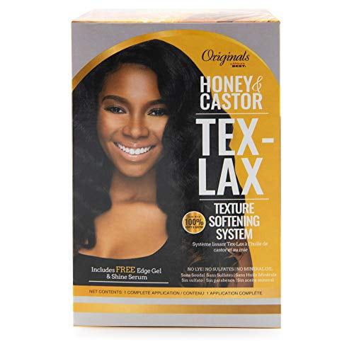 Africa's Best Originals Honey and Castor TexLax Hair Texture Softening