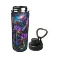 thumbnail image 2 of Logiee Starry Night Iris Field Print Water Bottle,18oz Sports Insulated Kettle for Cycling Gym Basketball Outdoor, Suitable as a Present, 2 of 7