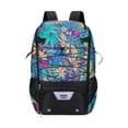 thumbnail image 2 of Mochila de baloncesto, bolsa de softbol, ​​resistente, multifuncional, impermeable, bolsa de fútbol, ​​mochila deportiva para actividades al aire Verde, 2 of 8