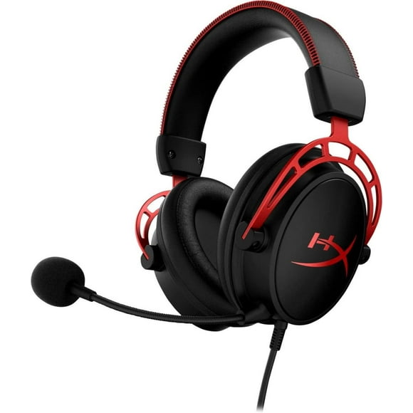 Diadema Gamer Wileress HyperX Cloud Alpha HHSA1 W Rojo Reacondicionado