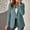 Green, variant on BRGZLK Women's Classy Blazer 2026 Trendy Lapel Collar Long Sleeve Lightweight Work Office Button Suit Jacket with Pockets Green L