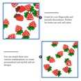 thumbnail image 5 of 30 unids Nail Art Charms Fruits de fresa Rebanadas de uñas Mujeres DIY Nail Art Supplies, 5 of 5