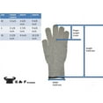 thumbnail image 5 of G & F Products Cutshield Hybrid Cut Resistant Silicone Gloves, Heat Resistant, Cut Level 5, 1 Pack, M, 5 of 18