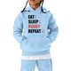 thumbnail image 1 of Gibobby Sudadera con capucha para niños al fútbol americano Regalo deportivo Sudadera para adolescentes Jugador de rugby vintage Deportes de rugby retro(Azul, 4-5 Años), 1 of 3