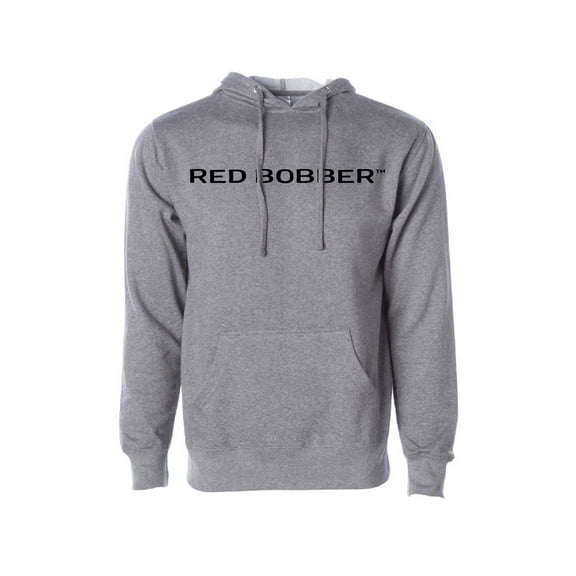 RED BOBBER™ - HEAVYWEIGHT HOODIE - GRAY