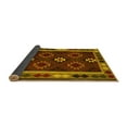 thumbnail image 2 of Ahgly Company Indoor Rectangle Oriental Yellow Traditional Area Rugs, 2' x 4', 2 of 4
