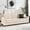 Beige + Corduroy + 3 Seat, variant on 83.86" Corduroy 3-Seater Sofa - Modern Compressed Couch for Living Room, Bedroom & Office,Blue