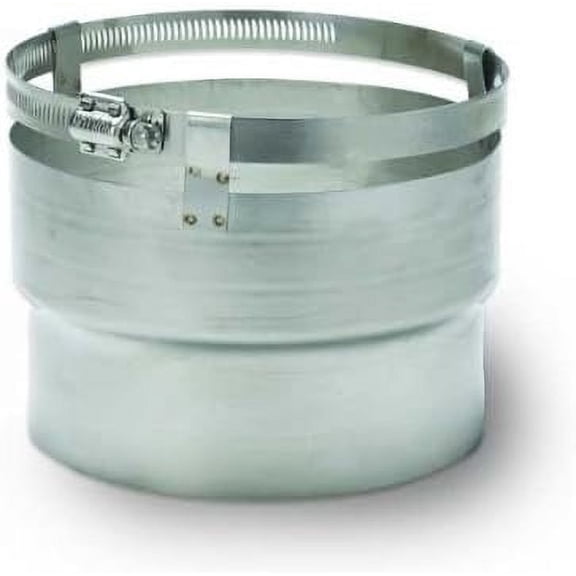 Fireside Chimney Supply Appliance Adapter – Stove Pipe Connector | Chimney Adapter | Flex Liner Appliance Adapter | 304 Stainless Steel | Heavy-Duty 5.5 Inch