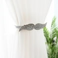 thumbnail image 3 of 1Pc Curtain Tieback European Style Curtain Holdbacks Angel Wing Pattern Creative Decorative Window Drape Twist TieBack for Home Office Window Curtains, 3 of 6