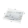 thumbnail image 4 of MONTARY 31 Inch Marble Vanity Top, Bathroom Vanity Top with Undermount Rectangular Middle Sink and 4" Height Backsplash, Pre-Drilled Faucet Hole Vanity Top, Carrara white with veins, 4 of 6