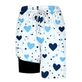 thumbnail image 4 of Mens Hawaiian Swim Trunks Quick Dry Boardshorts with Liner Beach Shorts Bathing Suits Swimwear with Pockets Multicolor 9 S, 4 of 6