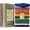 Variety - Set of 12, variant on White 100% Cotton Wash Cloths for Showering Body and Face - 12"X12" 12 Pack Washcloths - Small Terry Towel Bath Rags for Adults and Kids Bathroom - Soft Absorbent