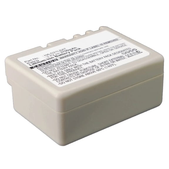 Batteries N Accessories BNA-WB-L1213 Barcode Scanner Battery - Li-Ion, 3.7V, 3700 mAh, Ultra High Capacity Battery - Replacement for Casio HA-D21LBAT Battery
