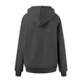 thumbnail image 6 of WENWU Womens Sweatshirt Hoodies Long Sleeve Hoodie Pullover Sweatshirts for Women Cute Hoodies Dark Gray Hoodies for Women Fall Outfit Streetwear Clothes, 6 of 6