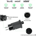 thumbnail image 5 of Fuente de Alimentación LED con Enchufe de 4,5 V y 1 A, Adaptador de Enchufe para Transformador LED, Tira de Luz LED Impermeable IP44, Adaptador para Navidad, ENCHUFE AU, 5 of 5