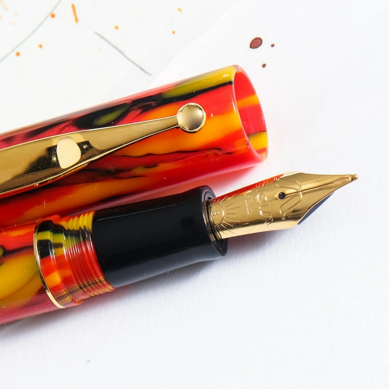 draz　GIOIA Partenope Gioia Partenope Black GT Fountain Pen– Grand Vision Pens