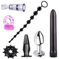 thumbnail image 1 of BDSM Bondage Set Anal Beads Butt Plug Varita Vibradora Adulto, 1 of 6