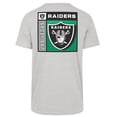 thumbnail image 3 of Men's '47  Gray Las Vegas Raiders Chrome Plate Franklin T-Shirt, 3 of 3