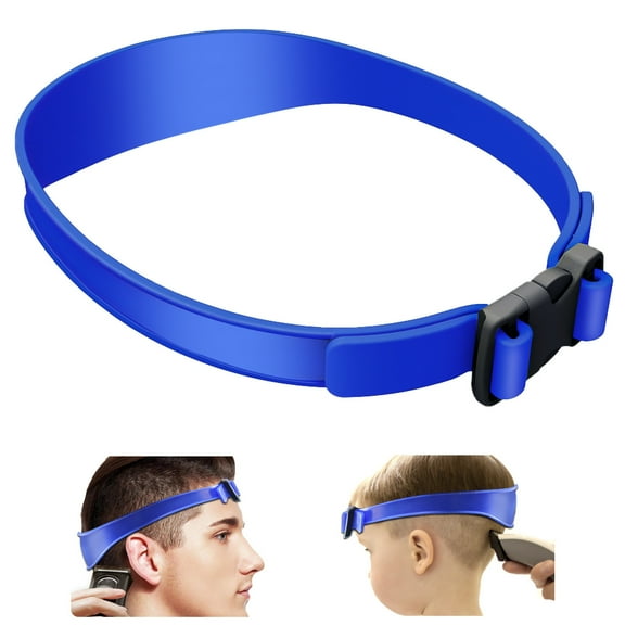 Hair Cutting Guide, Haircut Headband, Adjustable Curved Haircutting Tool for DIY Home Haircuts, Soft Comfortable Non-Slip Elastic Band with Radiused Edges for Men and Women