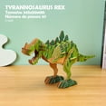 thumbnail image 4 of Paquete Con 3 Rompecabezas De Madera 3D VIMI Dinosaurio Optimus Y Tanque, 4 of 12