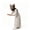 White, variant on Adults Wolf Granny Dress Costume with Werewolf Head Mask & Hat,Halloween Party Big Bad Wolf Costume Cosplay Outfit