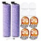 thumbnail image 1 of Replacement Roller Brush and Foam Filters for Shark AW201 AW302 WD201 WD100 WD200 WD101 Vacuum Clean, 1 of 5