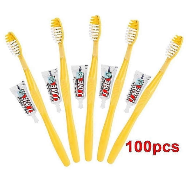 disposable travel toothbrush toothpaste kit