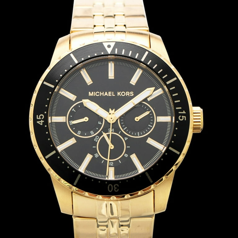 Michael Kors Cunningham Multifunction Gold-Tone Stainless Steel
