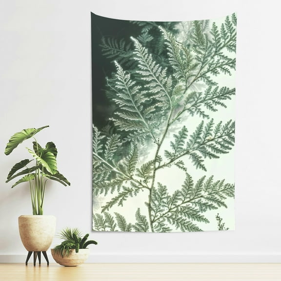 Creowell Fine Foliage Lace Wall Tapestry Art for Home Decoration 40*60in